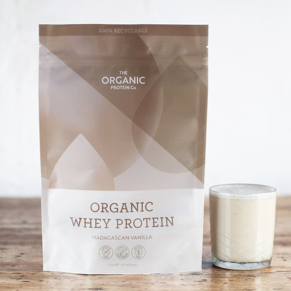 Organic Whey Protein Madagascan Vanilla