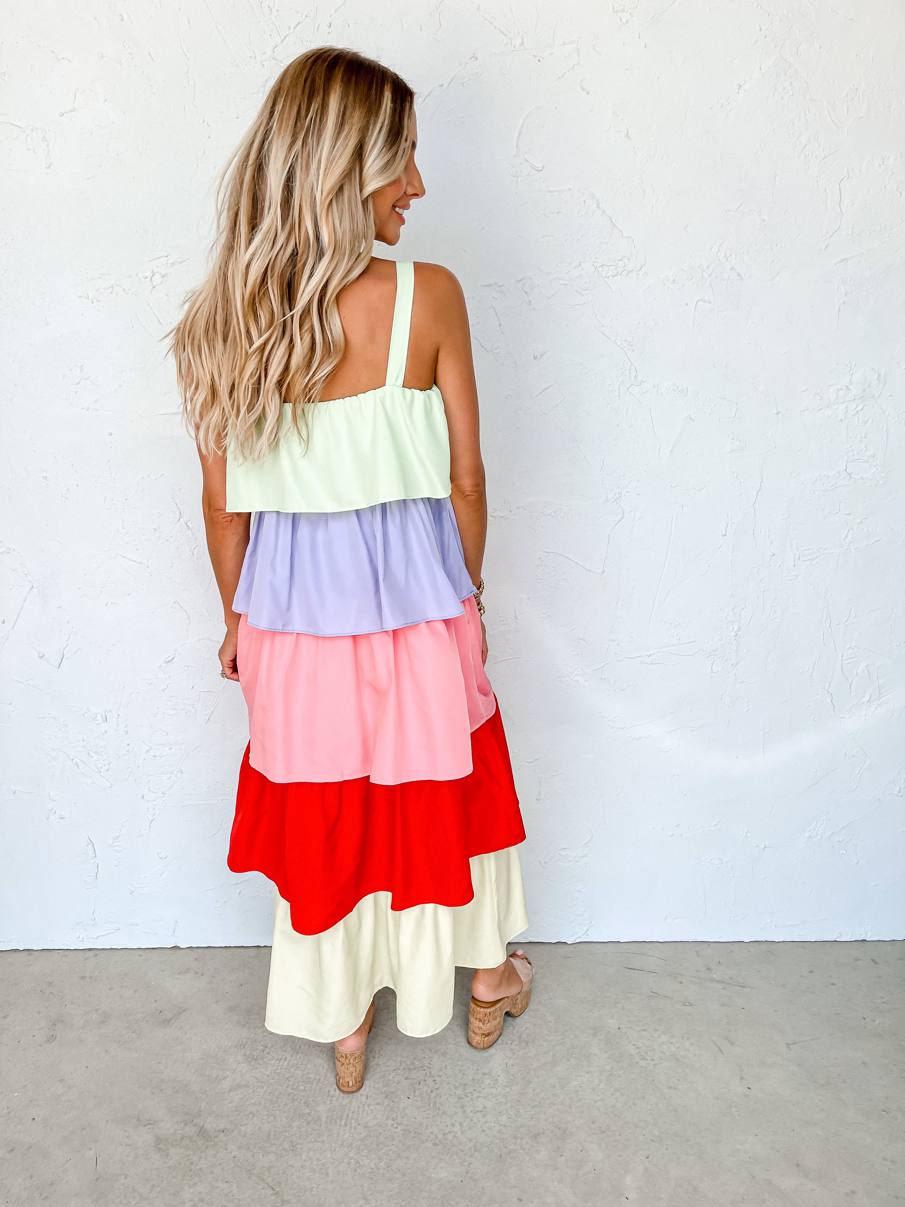 [Buddy Love] Agnus Tiered Maxi Dress