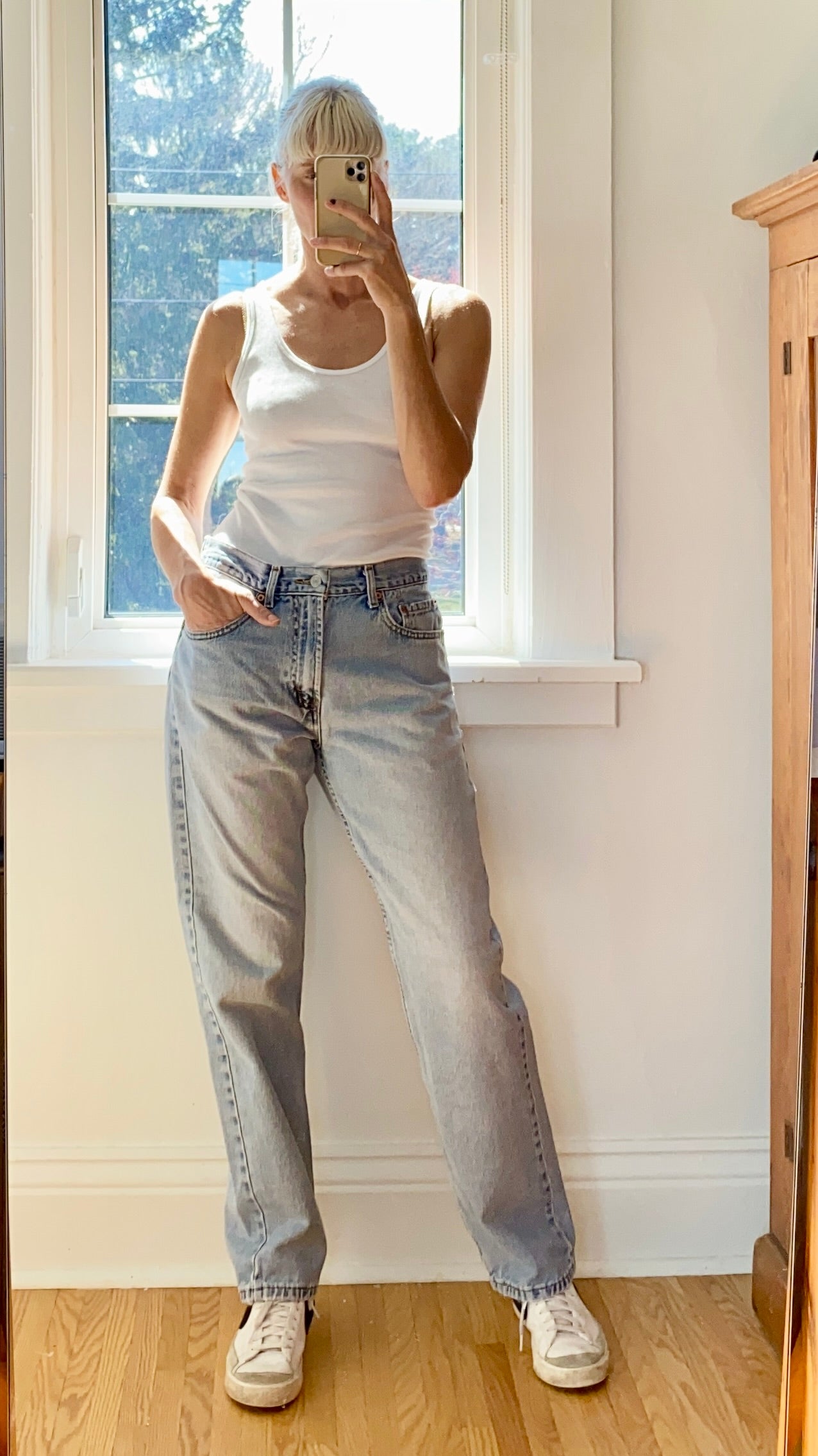 Vintage Levis 505 Light Wash Jeans size 31 – Ardith