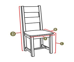 Dining Chair Diagram