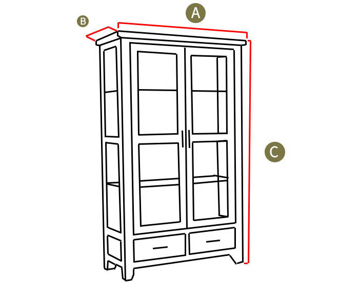 Display Cabinet Diagram
