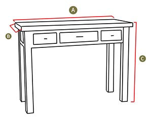 Dressing Table Diagram