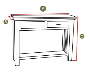 Hall Table Diagram