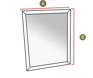 Wall Mirror Diagram