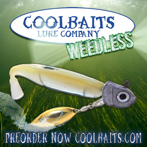 The Coolbaits Lure Co. WEEDLESS Down Under Underspin Lure is Here! – COOLBAITS  LURE COMPANY