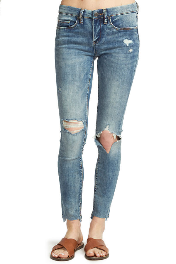 Blank NYC Shot Not High Waisted Distressed Jeans – Social Threads