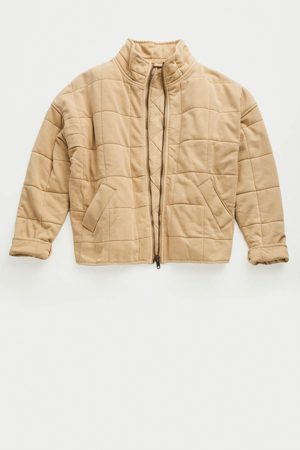 By Together Quilted Mineral Wash Jacket