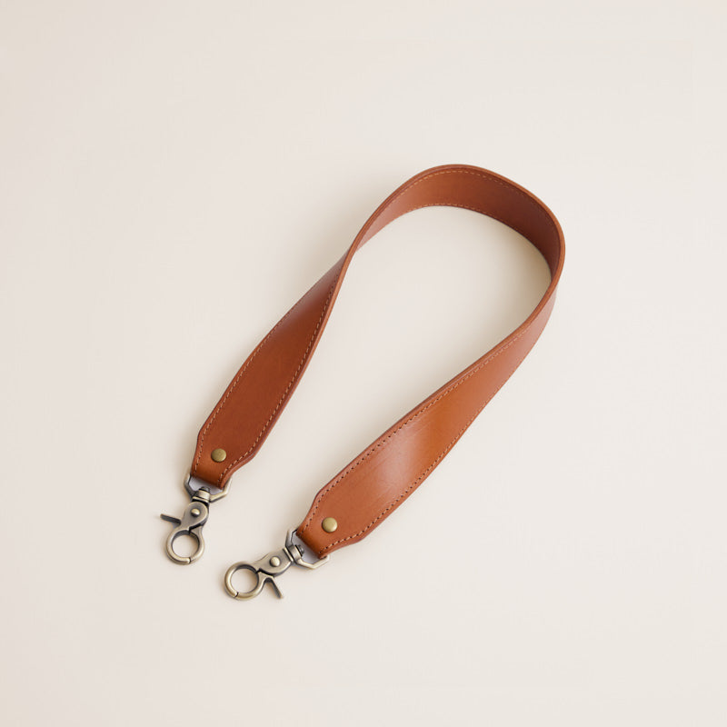 Hand Stitched Leather Lanyard - Cognac – Parker Thatch