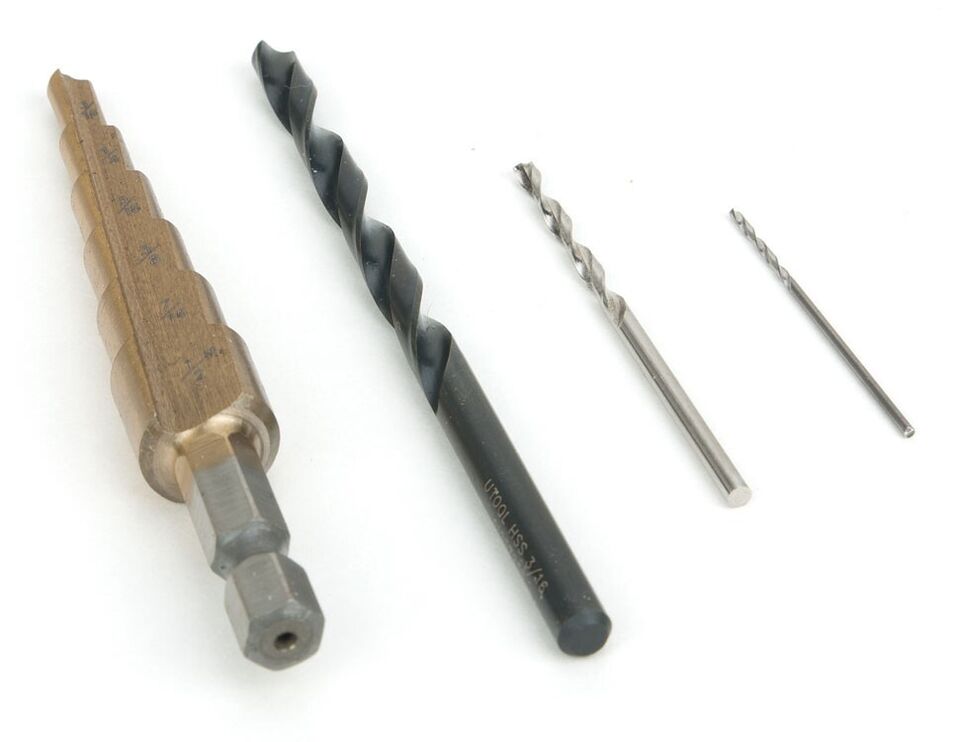 Walthers Layout Control System 942-140 Turnout Mounting Drill Bit Set