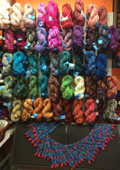 Jitterbug wall of yarn