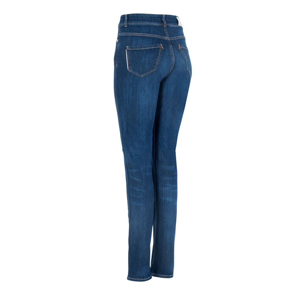 goodsociety Womens High Rise Slim Jeans - Raw One Wash