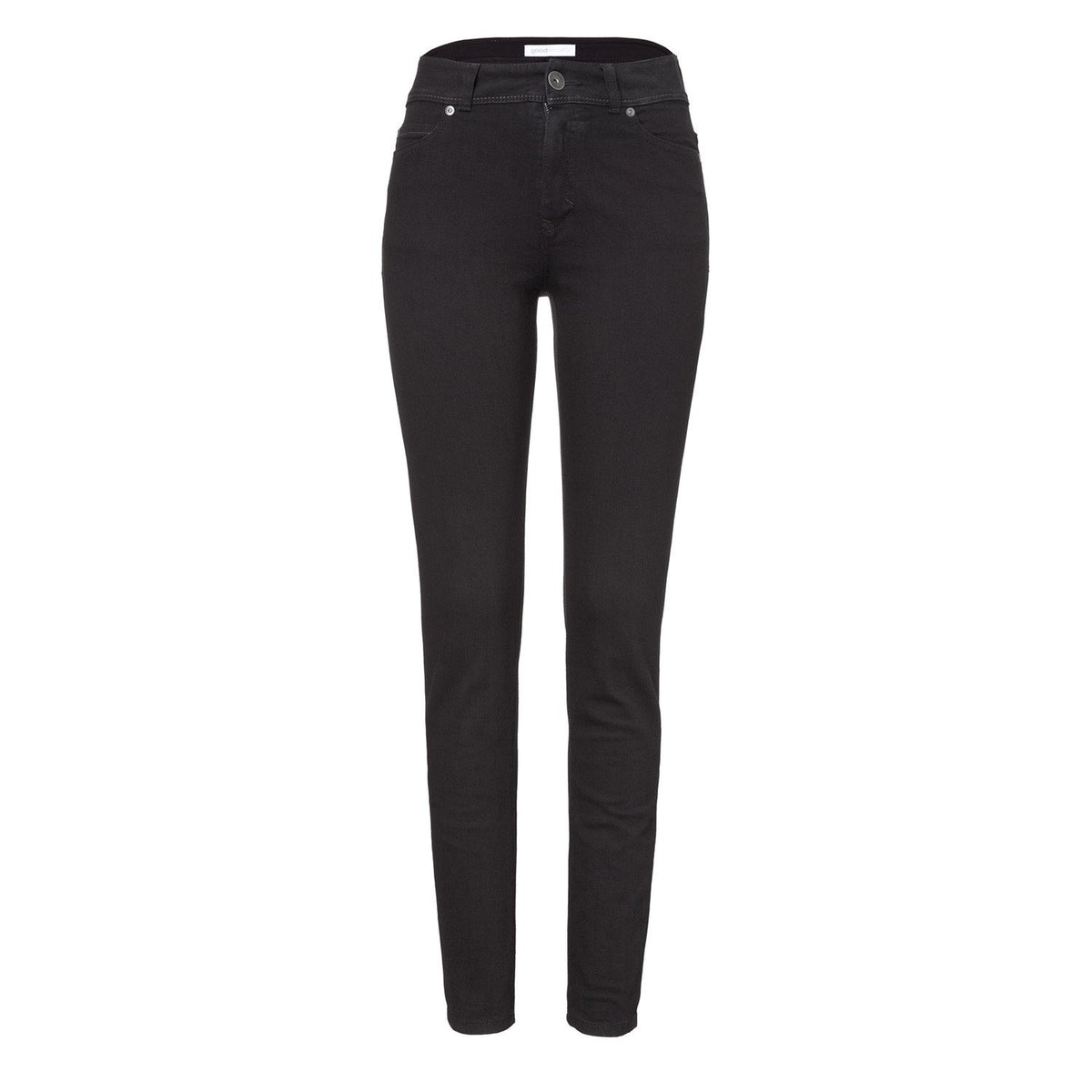 goodsociety Womens High Rise Slim Jeans - Black One Wash
