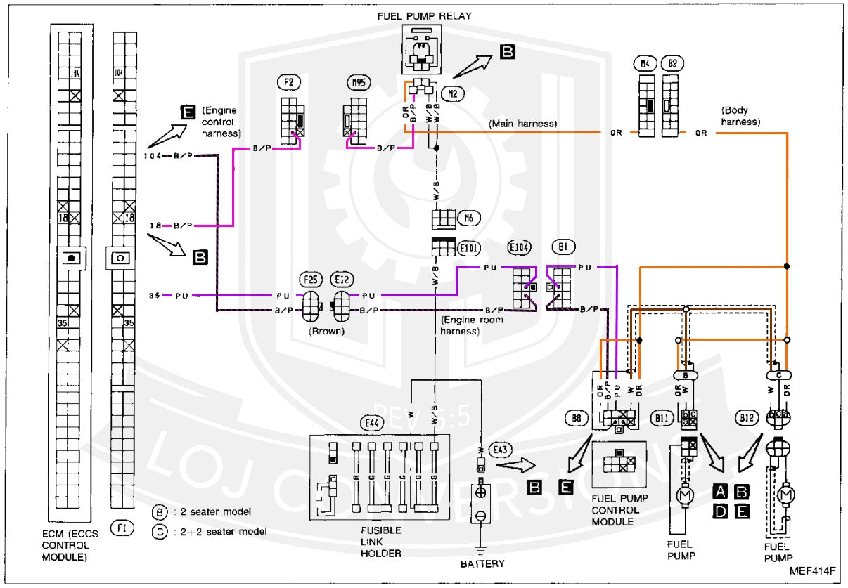 86 Nissan 300zx Wiring Diagram