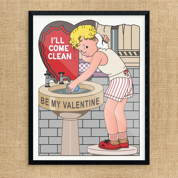 Let's Strike Up A Match Valentine Print & Valentine Card – Fridgedoor