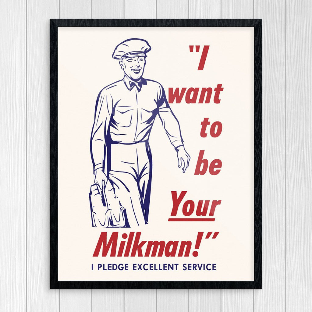 keep calm and carry on milkman