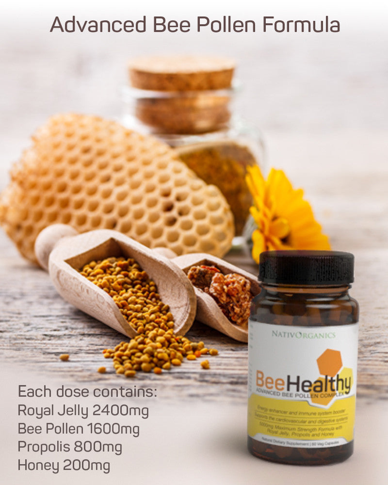 royal jelly bee pollen benefits