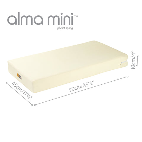 dimensions of a mini crib mattress