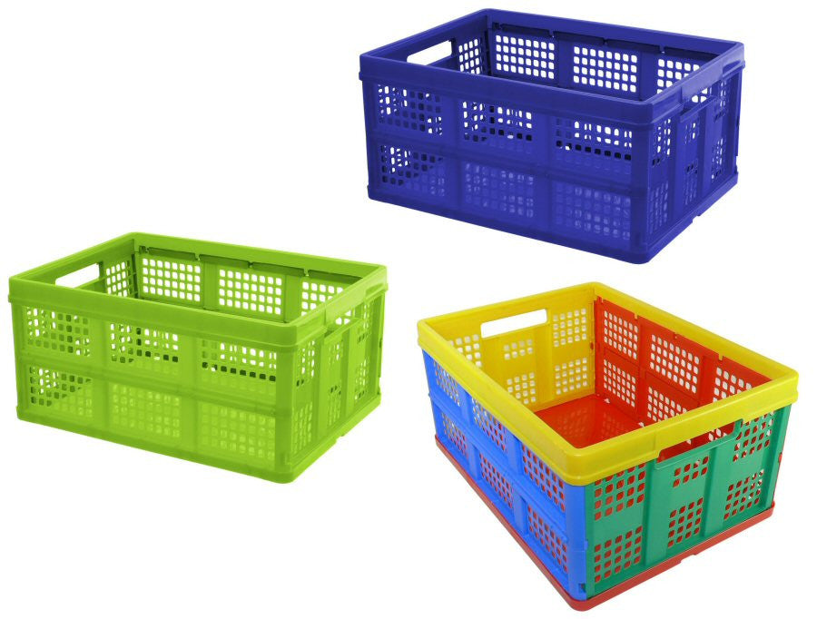 Vented Folding Crate: Large – Romanoff 