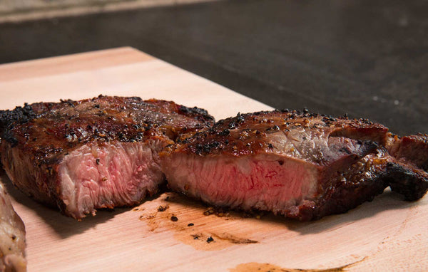 Perfect Medium Rare and Crust for days on this Caveman Ribeye Steak