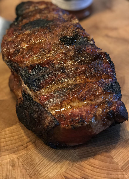 Finished NY Strip steak