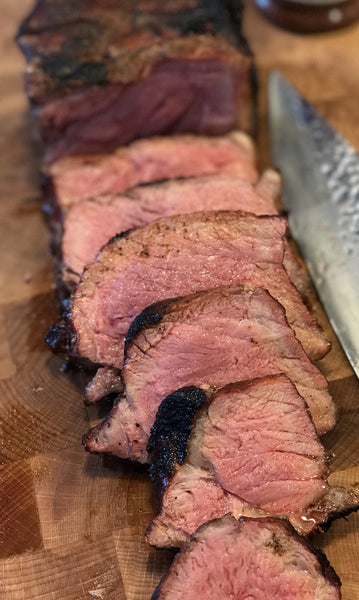 Sliced NY Strip steak