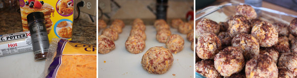 Sausage Balls Ingredients and Preparation