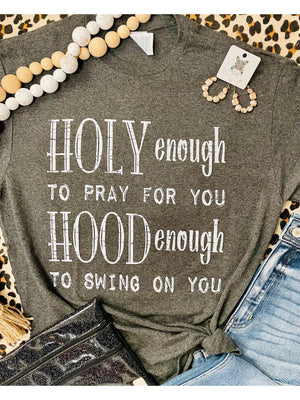 Holy Hood Tee - Mandy's Custom Tack