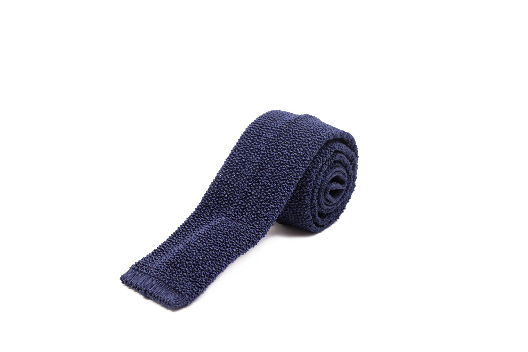 Knit Tie - Navy