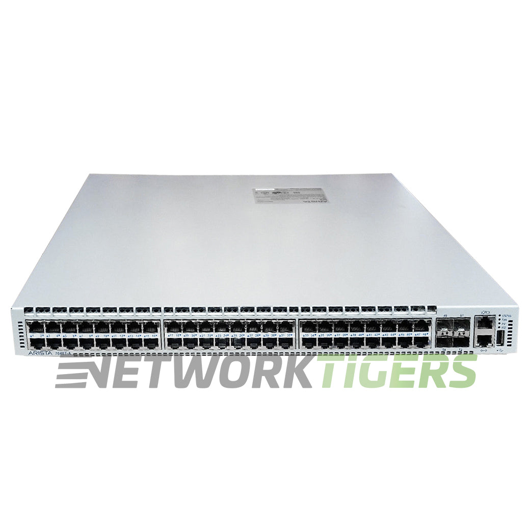 Arista DCS-7048T-A-R 48x 1GB RJ-45 4x 10GB SFP+ Back-to-Front Airflow Switch