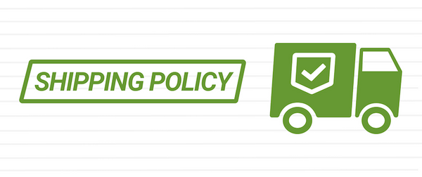 shipping policy banner