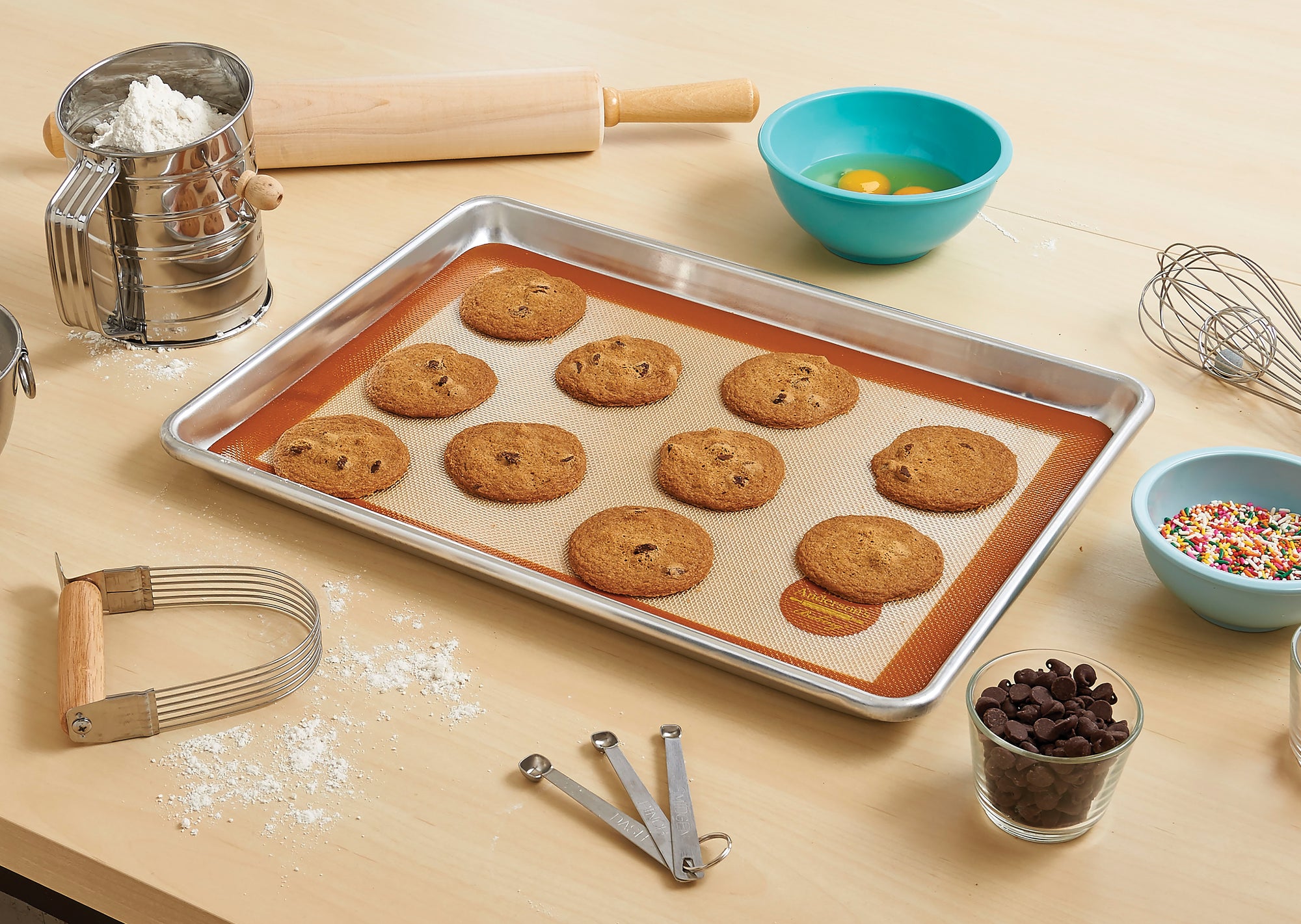 Mrs. Anderson's Baking Half Sheet Cooling Rack 