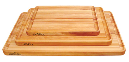 Square SQ End Grain Cutting Board by Larch Wood