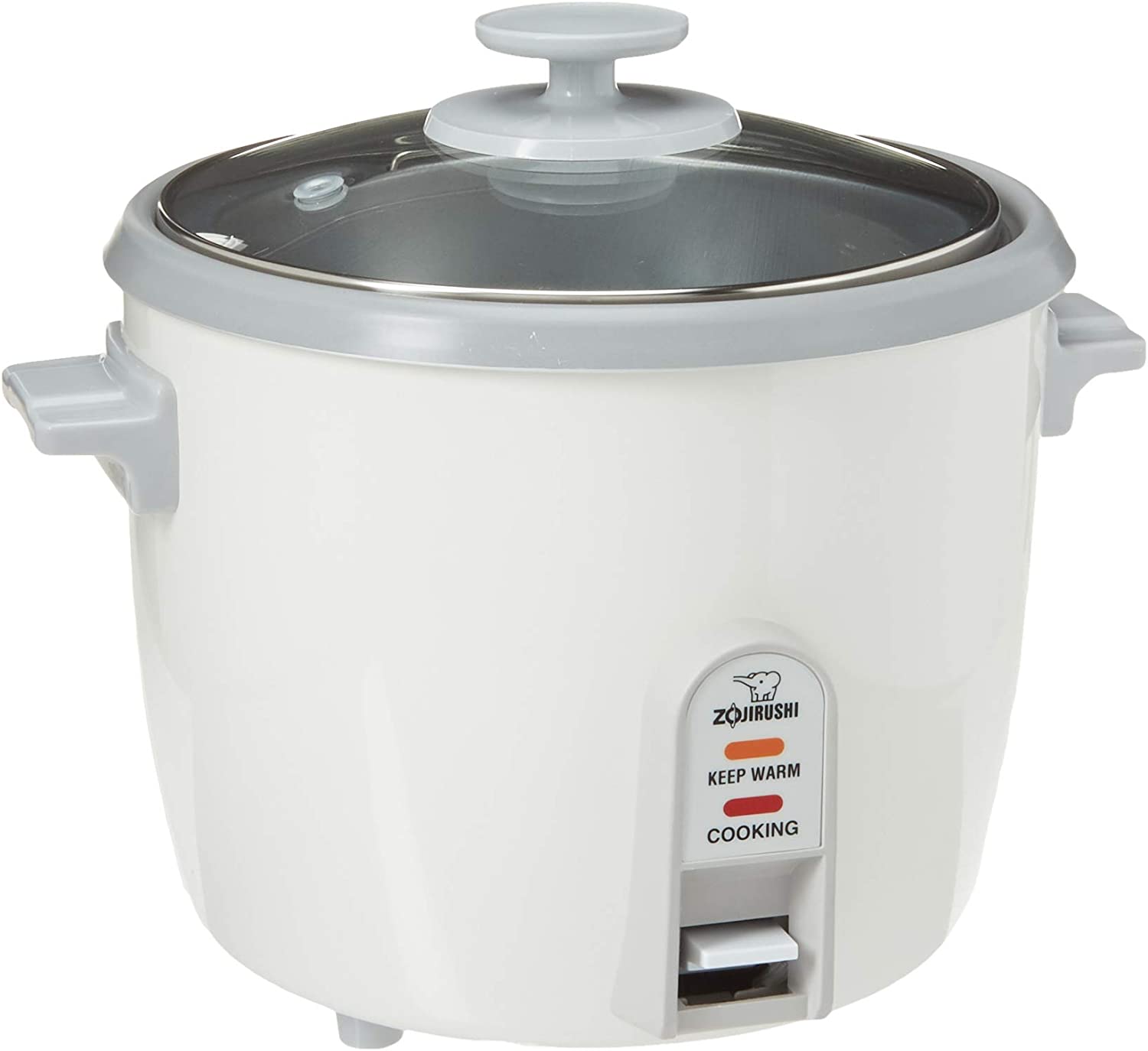 GOHANGAMA Glass-Lid Rice Cooker Ceramic Pot