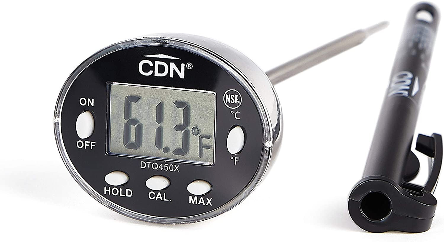 CDN TCT572-W ProAccurate Folding Thermocouple Thermometer - White