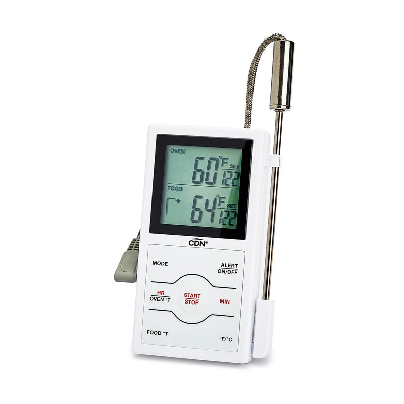 CDN DOT2 ProAccurate Oven Thermometer, The Best Oven Thermometer for  Instant Read in Food Cooking. Stainless Steel For Monitoring Oven  Temperatures.