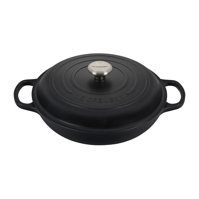 Staub Braiser with Glass Lid - 3.5 Qt – The Kitchen