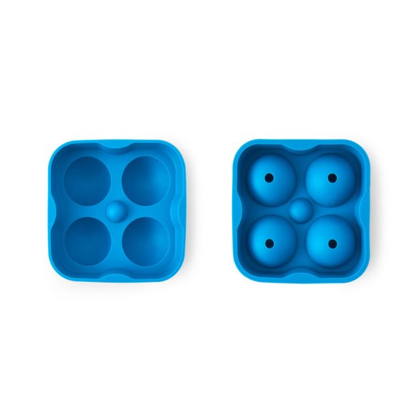 OXO Good Grips Blue Silicone Large Ice Cube Tray with Plastic Cover and  Frame 11154200