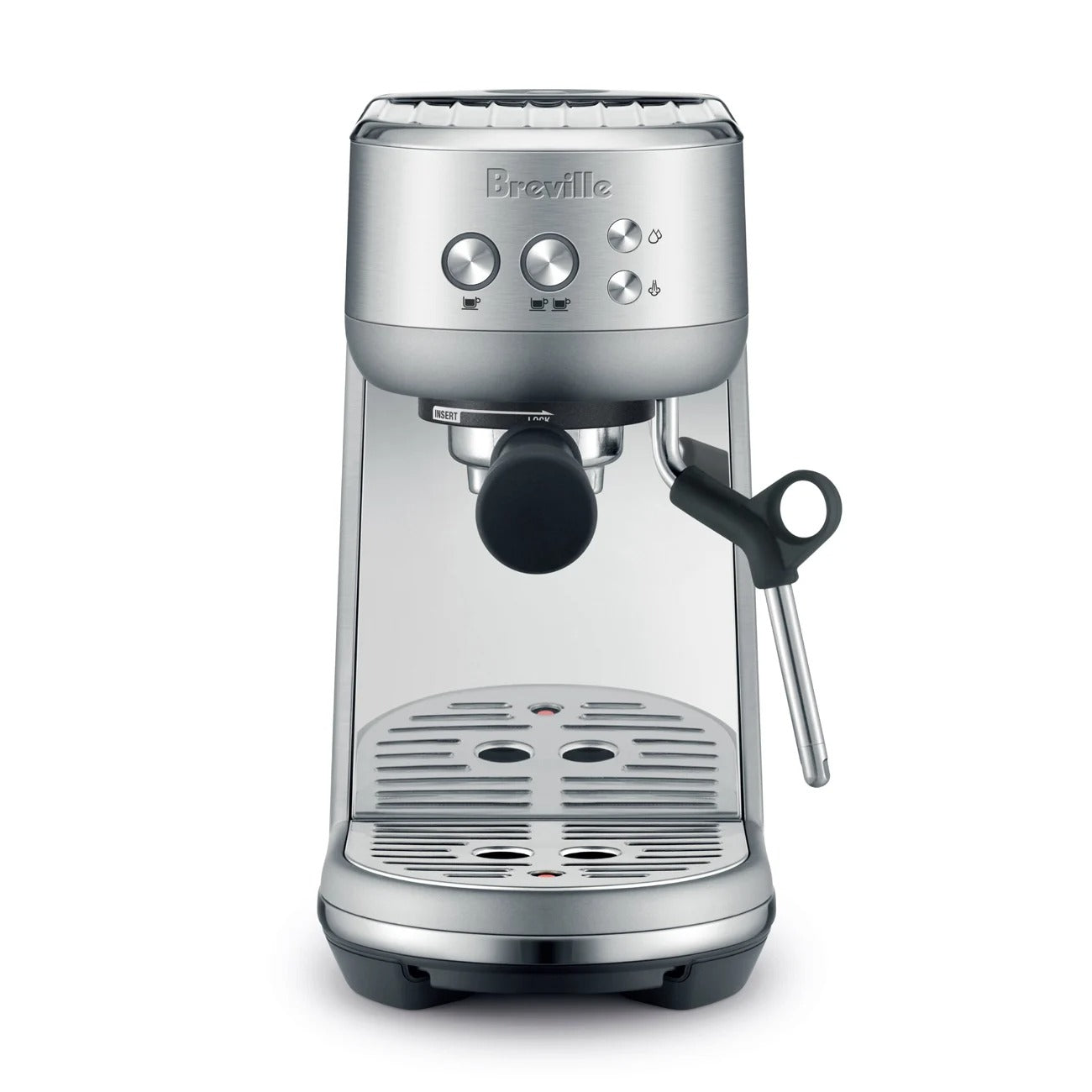 Capresso 426.05 5-Cup Mini Drip Coffee Maker, Black/Silver