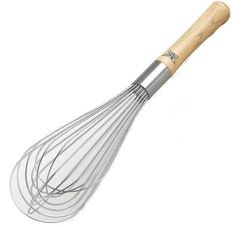 Best Manufacturers 8 Balloon Whisk - Wood Handle