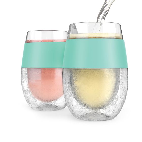 Host FREEZE Stemless Wine Glasses Set of 2