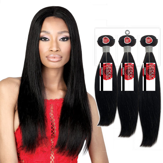 SH.ST BUNDLE HAIR - STRAIGHT by Generic in color NATURAL