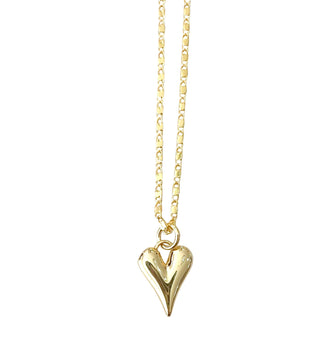 Gemelli Stevie Puffy Heart Necklace