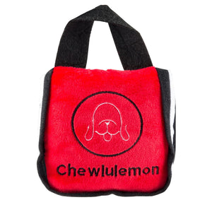 Chewlulemon Tote Bag Squeaker Dog Toy - The Twisted Chandelier - Bag Of Dog Toys