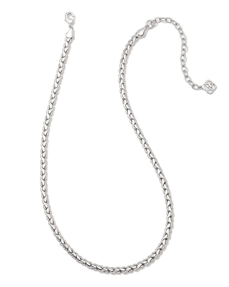 Kendra Scott Elisa Silver Opal Pendant Necklace | Dillard's