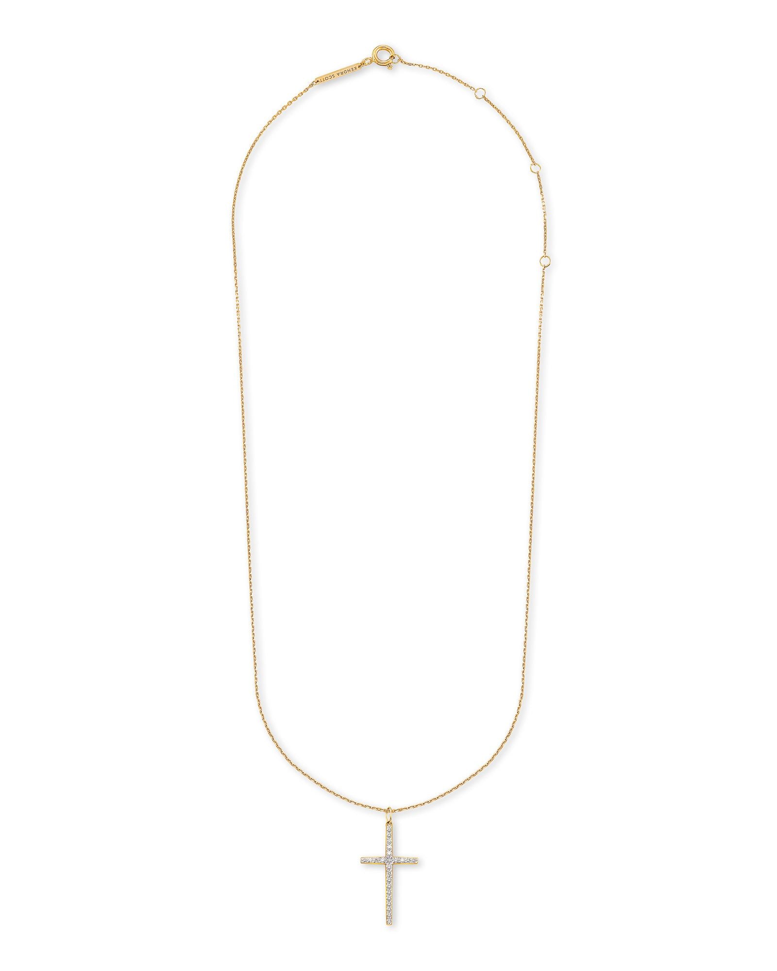 Kendra Scott Audrey 14K Yellow Gold Short Pendant Necklace | Dillard's