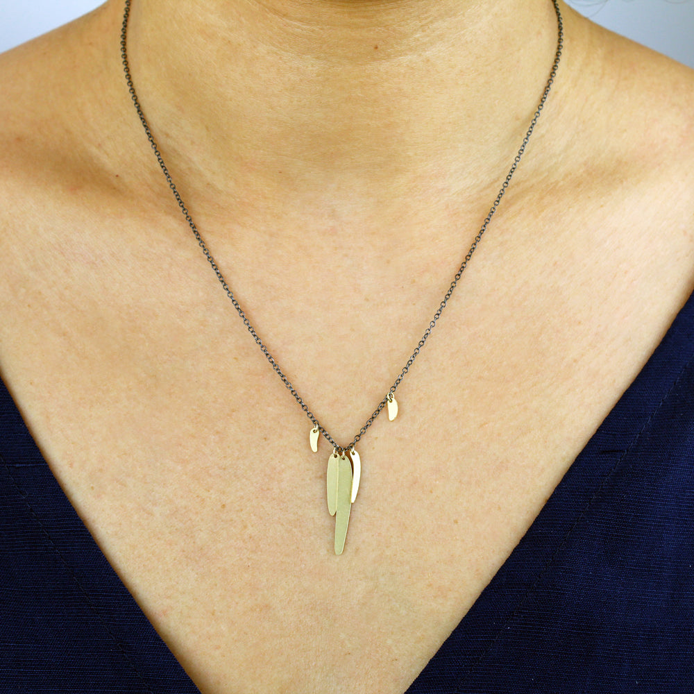 totem link scatter necklace – Marion Cage