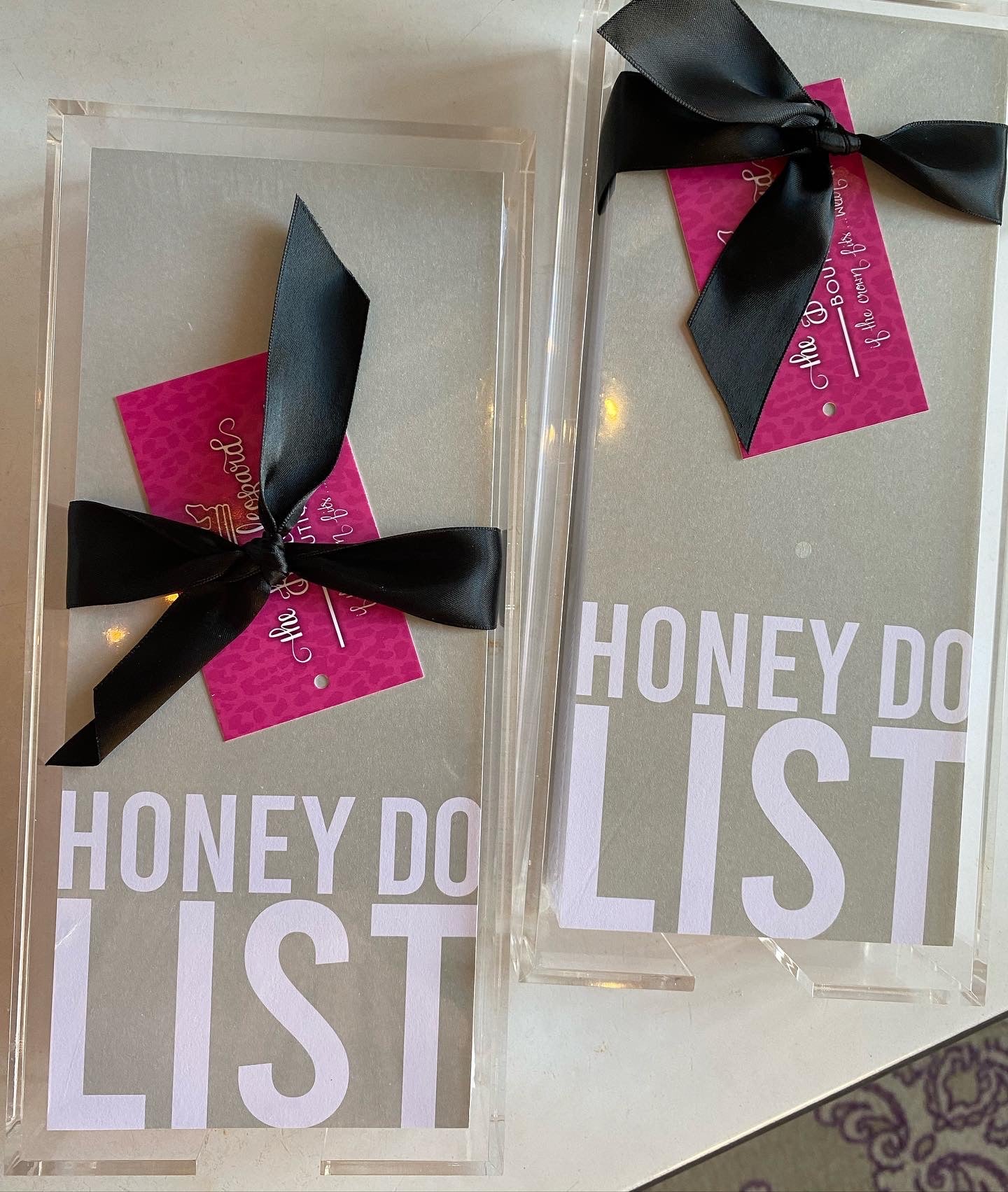 Honey To Do List Notepad The Pink Leopard