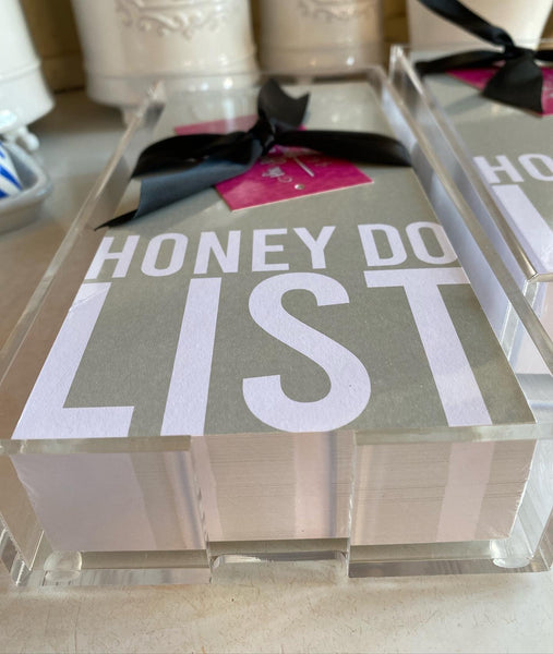 Honey To Do List Notepad The Pink Leopard