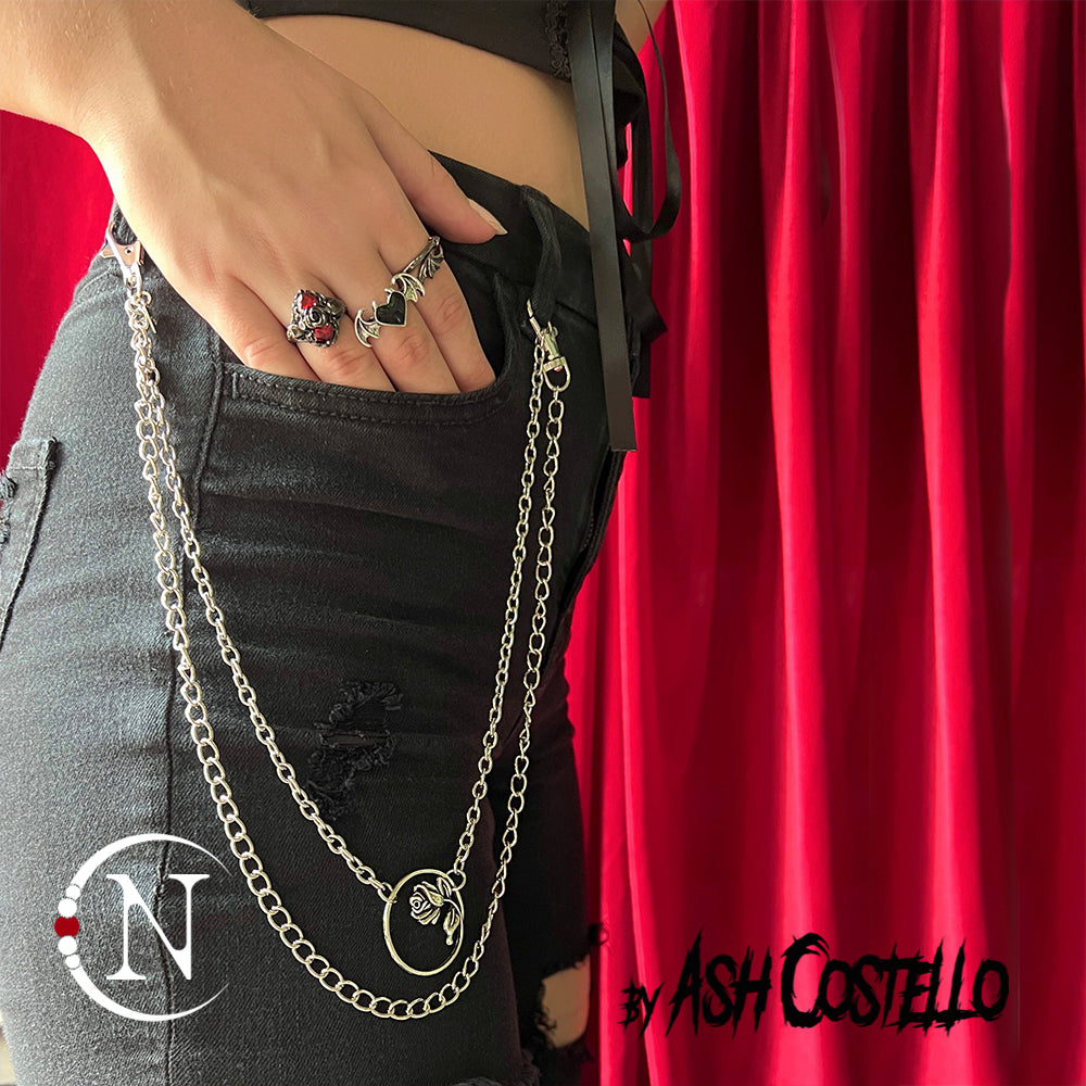 Double Pocket Chain Bundle by Ash Costello – Never Take It Off