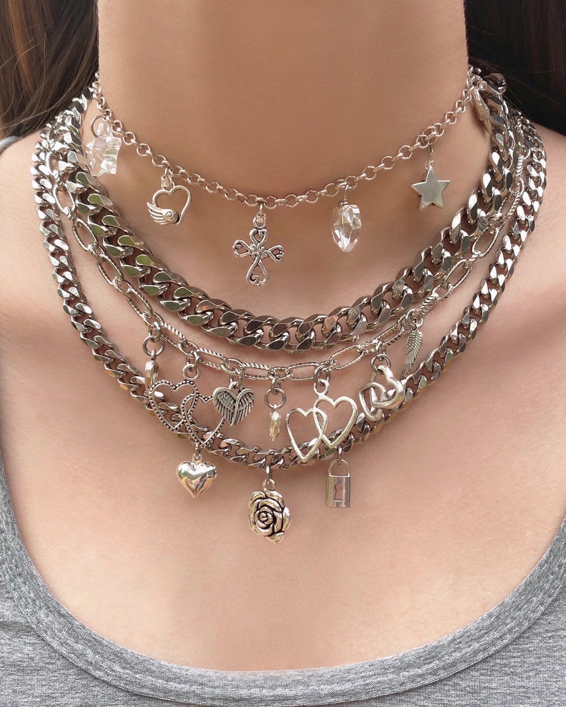 Star Crossed Lovers NTIO Charm Bracelet/Choker by Juliet Simms – Never ...